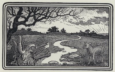 The Wolf And The Lamb by Richard Heighway