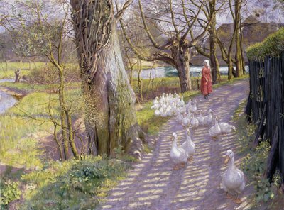 The Path by the Mill Pond by Richard Henry Brock