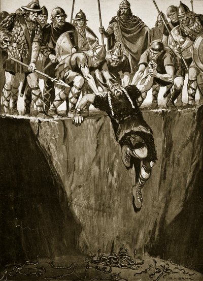 The Pit of Adders, illustration from 