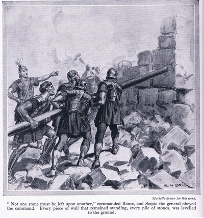 The Destruction of Carthage by the Romans by Richard Henry Brock