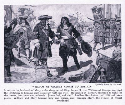 William of Orange Comes to Britain, c.1950 by Richard Henry Brock