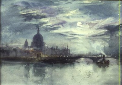 View of the Thames with St. Paul