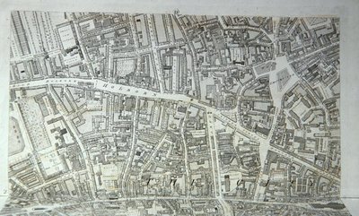 Plan of the City of London, published 1813 by Richard Horwood