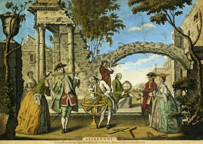 Astronomy, pub. by Robert Sayer c.1750 by Richard Houston