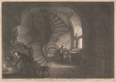 The Philosopher in Contemplation by Richard Houston