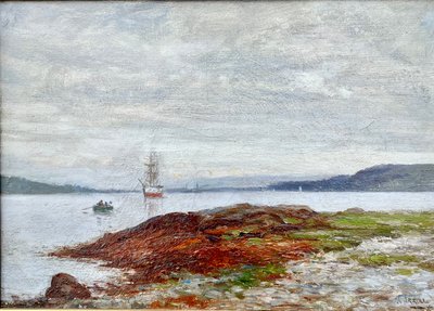 Rowing to Shore by Richard Hubbard Arroll