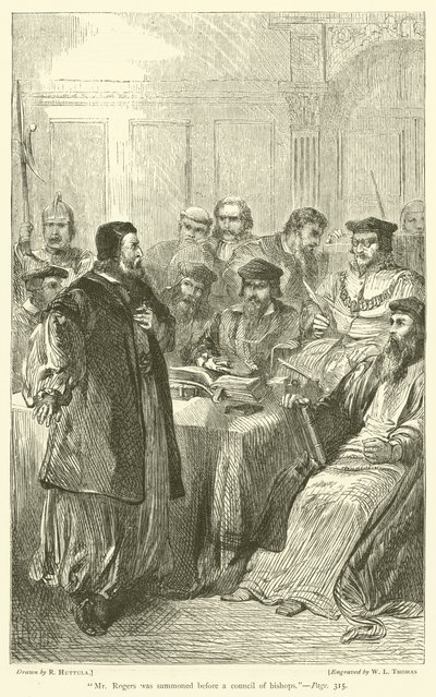 Mr. Rogers was summoned before a council of bishops by Richard Huttula