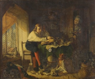 Chatterton Composing the Rowleian Manuscripts by Richard J. Lewis