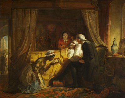 The Death of Edward Colston, c.1844 by Richard J. Lewis
