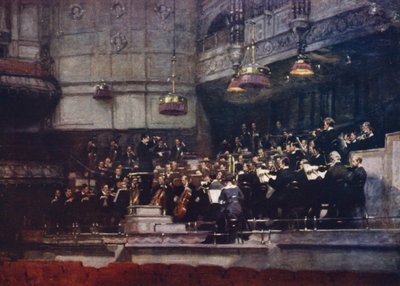 Rehearsal at the Queen