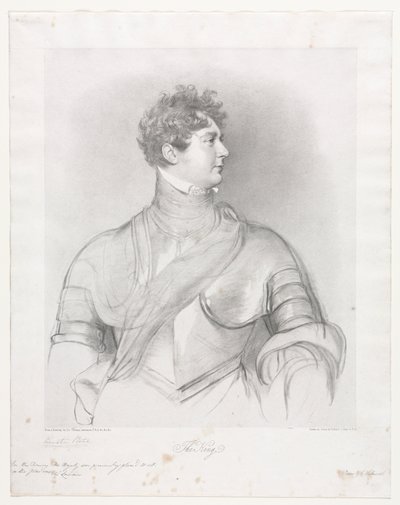 The King, George IV of Great Britain by Richard James Lane