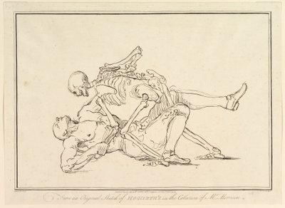 From an Original Sketch of William Hogarth in the Collection of Mr. Morrison by Richard Livesay