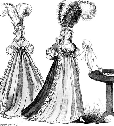 Shepherds, I Have Lost My Waist! Have You Seen My Body, 1795 by Richard Newton