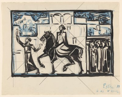 Triumph of Mordecai by Richard Nicolaüs Roland Holst (possibly)