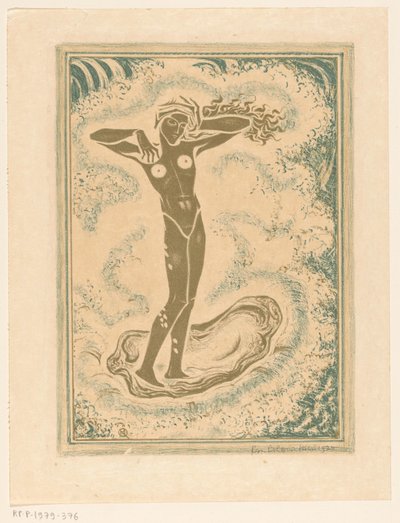 The Birth of Venus by Richard Nicolaüs Roland Holst (signed by artist)