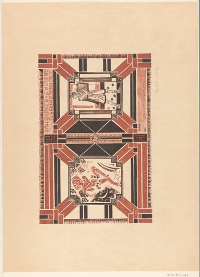 Cover Design for: Program of the Concertgebouw Amsterdam by Richard Nicolaüs Roland Holst (signed by artist)