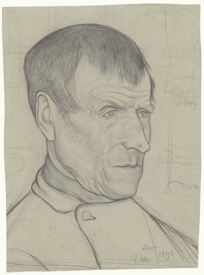 Head of a Man from Laren by Richard Nicolaüs Roland Holst