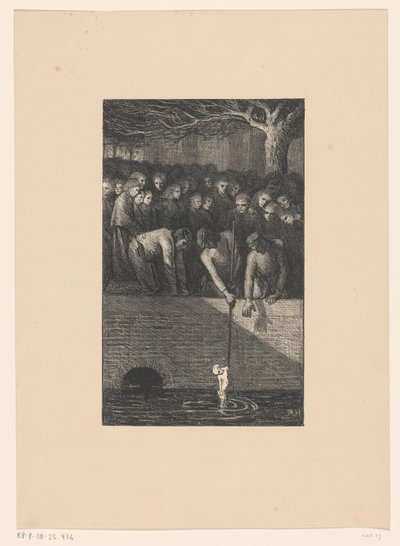 Man Retrieving a Baby