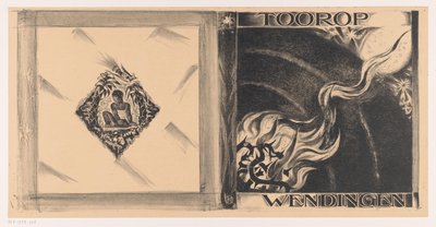 Cover design for: Wendingen, Toorop issue, 1928 by Richard Nicolaüs Roland Holst