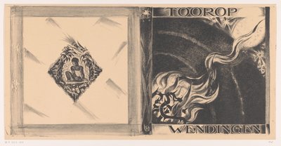 Cover Design for: Wendingen, Toorop Issue, 1928 by Richard Nicolaüs Roland Holst