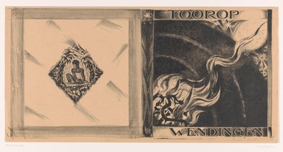 Cover Design for: Wendingen, Toorop Issue, 1928 by Richard Nicolaüs Roland Holst