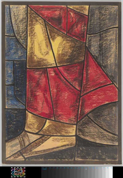 Design for Window in the North Transept in the Dom in Utrecht by Richard Nicolaüs Roland Holst