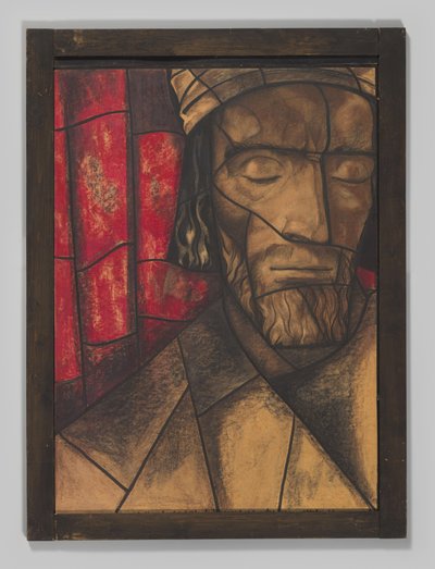 Design for Window in the North Transept in the Dom in Utrecht by Richard Nicolaüs Roland Holst