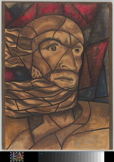 Design for Window in the North Transept in the Dom in Utrecht by Richard Nicolaüs Roland Holst