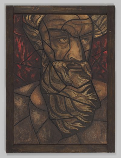 Design for Window in the North Transept of the Dom in Utrecht by Richard Nicolaüs Roland Holst