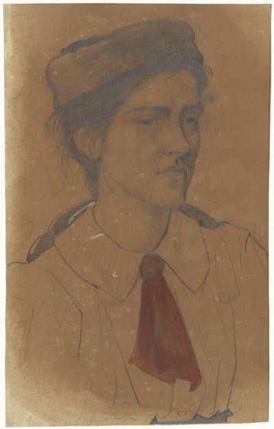 Portrait of Kootje Martinet from Loenen by Richard Nicolaüs Roland Holst