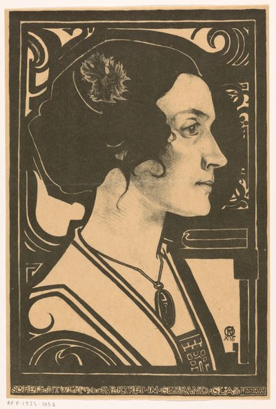 Portrait of an Unknown Woman by Richard Nicolaüs Roland Holst