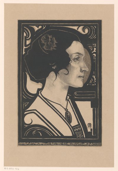 Portrait of an Unknown Woman by Richard Nicolaüs Roland Holst