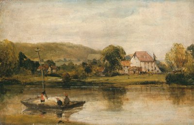 A Farm in Normandy by Richard Parkes Bonington