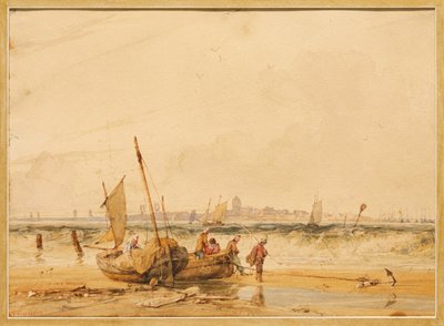 Le Crotoy by Richard Parkes Bonington