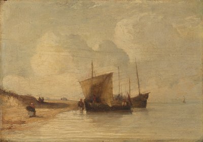 Normandy Coast by Richard Parkes Bonington