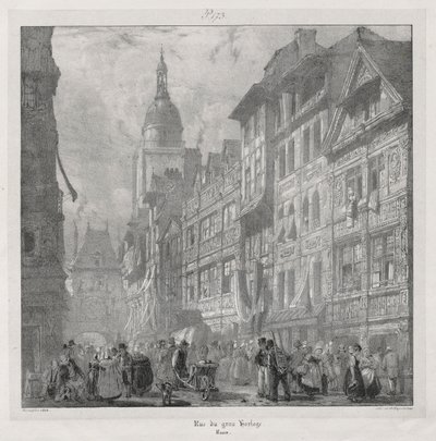 Picturesque and Romantic Voyages in Ancient France, Normandy, 1824 by Richard Parkes Bonington