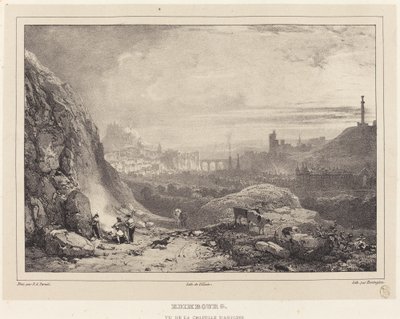 Edinburgh Seen from Saint Anthony
