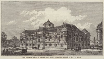 Prize Design of the Royal Academy for a Museum of Natural History by Richard Phene Spiers