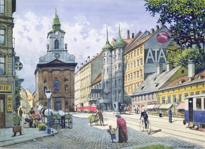 The Church of the Chimneysweeps, Wiedner Hauptstrasse, Vienna by Richard Pokorny