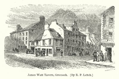 James Watt Tavern, Greenock by Richard Principal (after) Leitch