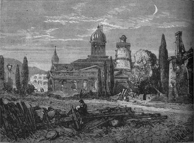 A Street in Sebastopol After the Siege by Richard Principal Leitch