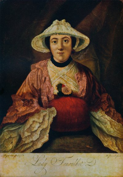 Anne nee Day, Lady Fenoulhet, c1760 by Richard Purcell