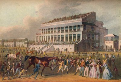 Epsom Grand Stand - The Winner of the Derby Race by Richard Reeve