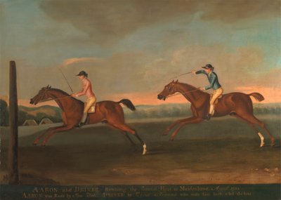 The Match between Aaron and Driver at Maidenhead, Aug. 1754: Aaron winning the Second Heat by Richard Roper