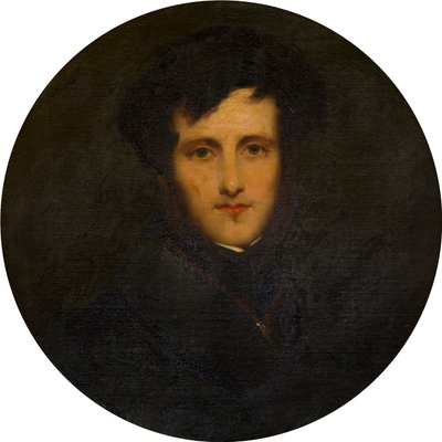 Portrait of John George Weld Forester, 2nd Lord Forester by Richard Rothwell
