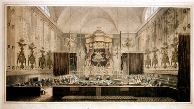 View of the House of Lords by Richard Rothwell