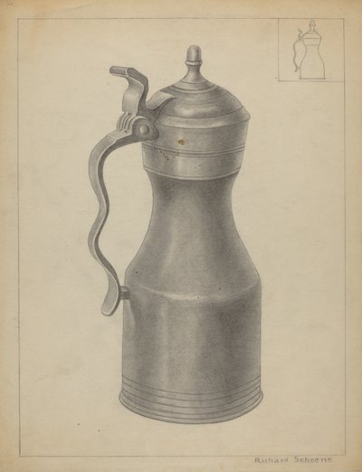 Pewter Tankard by Richard Schoene