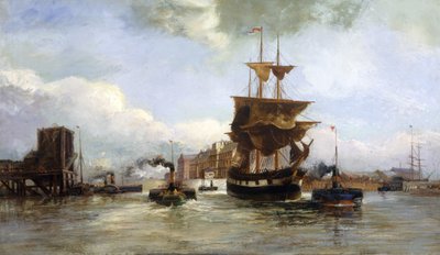 Leaving West Bute Dock by Richard Short