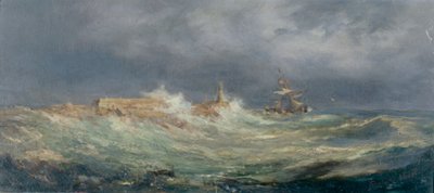 Porthcawl in a Storm by Richard Short