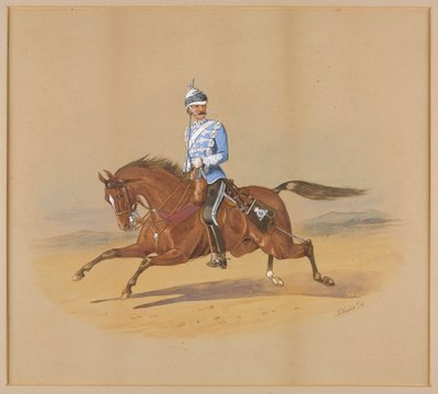 Colonel Gervase Francis Newport Tinley, 1st Bombay Lancers by Richard Simkin